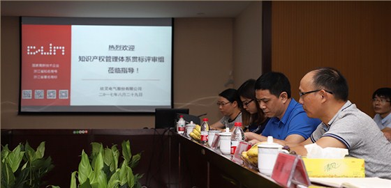 欣靈電氣領導及代表
