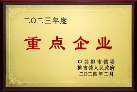 欣靈-2023年度柳市鎮重點企業