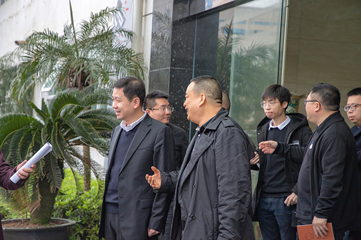 樂清市長方暉一行蒞臨欣靈電氣