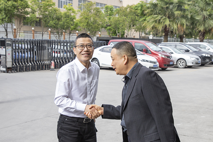 董事長胡志興接待樂清市副市長徐海嚴一行