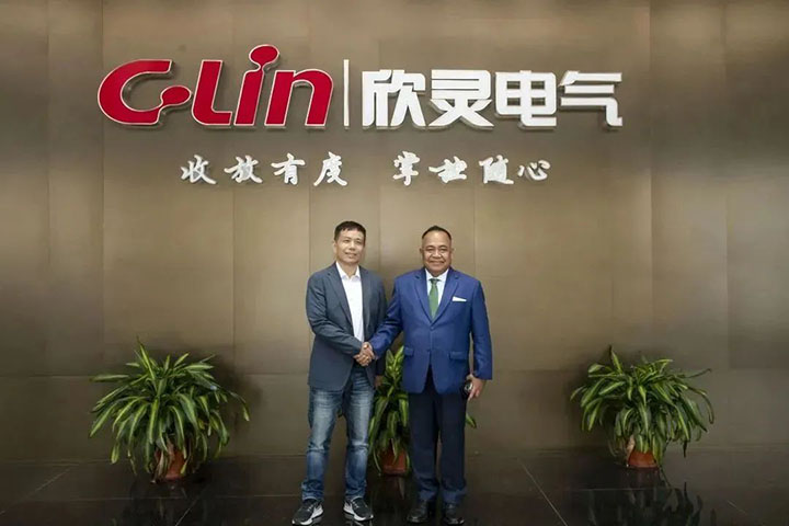 泰國內政部前副部長納里斯·坎努拉克率代表團走訪欣靈電氣