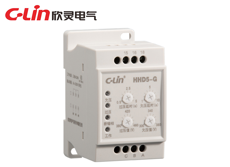 HHD5-G 斷相與相序過欠壓保護繼電器
