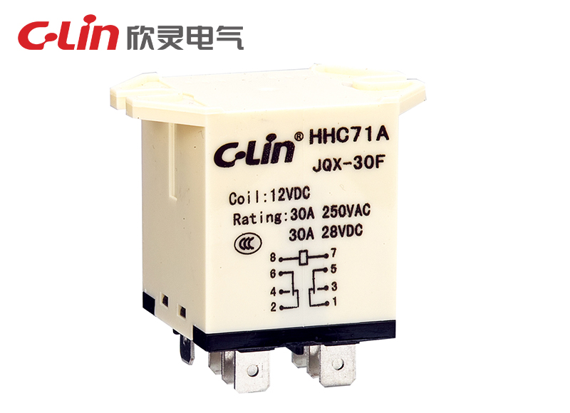 HHC71A (JQX-30F)大功率電磁繼電器