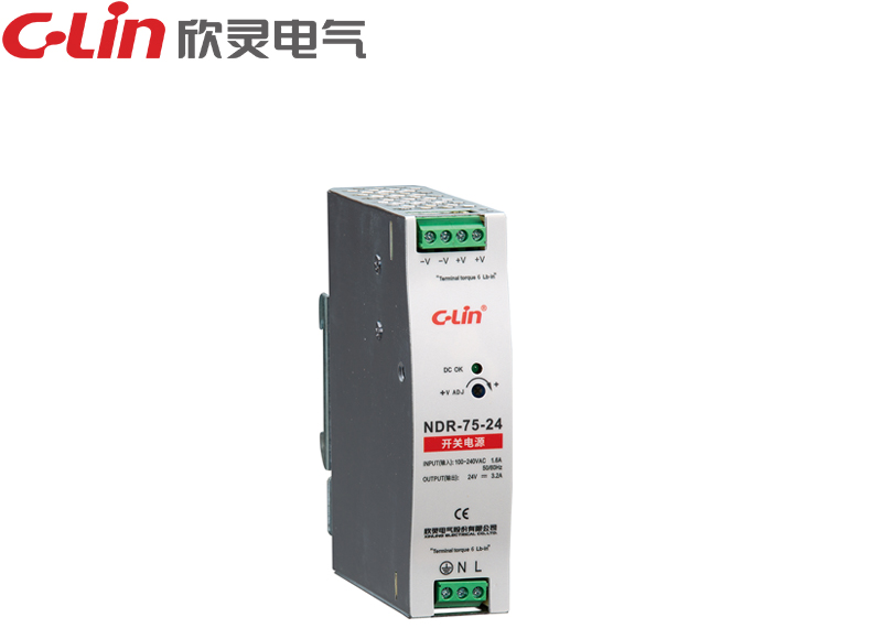 NDR-75W導軌式開關電源