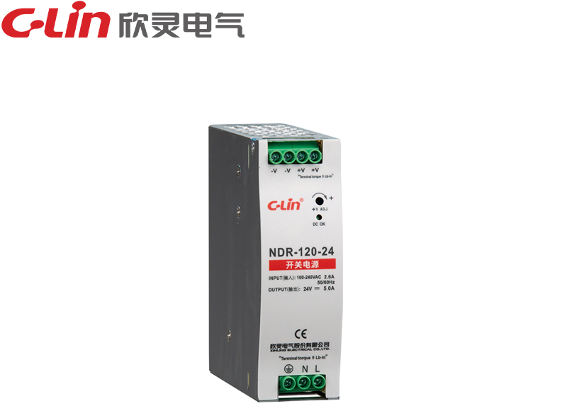 NDR-120W導軌式開關電源