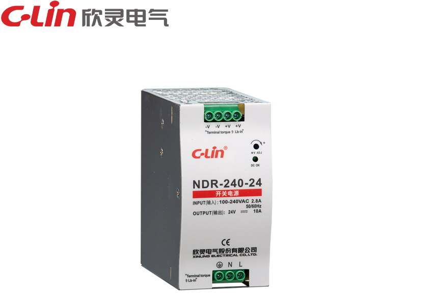 NDR-240W導軌式開關電源
