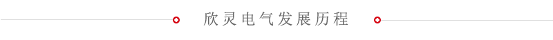 欣靈電氣發展歷程