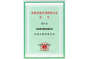 欣靈電氣樂清市成長型科技企業